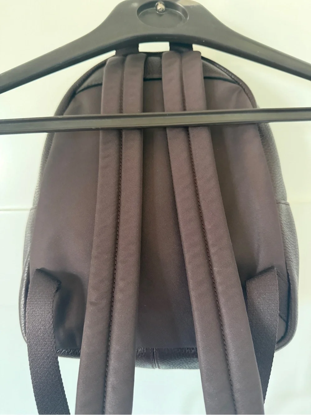 Coach Mini Charlie Backpack Burgundy Pebbled Leather Gold Hardware Bag EUC